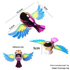 Swinging Bird Wings on Moving Wind