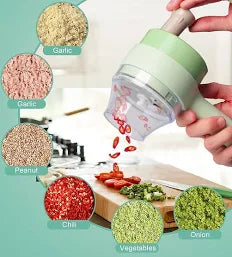 Portable Electric Vegetable Cutter set