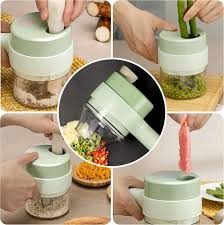 Portable Electric Vegetable Cutter set