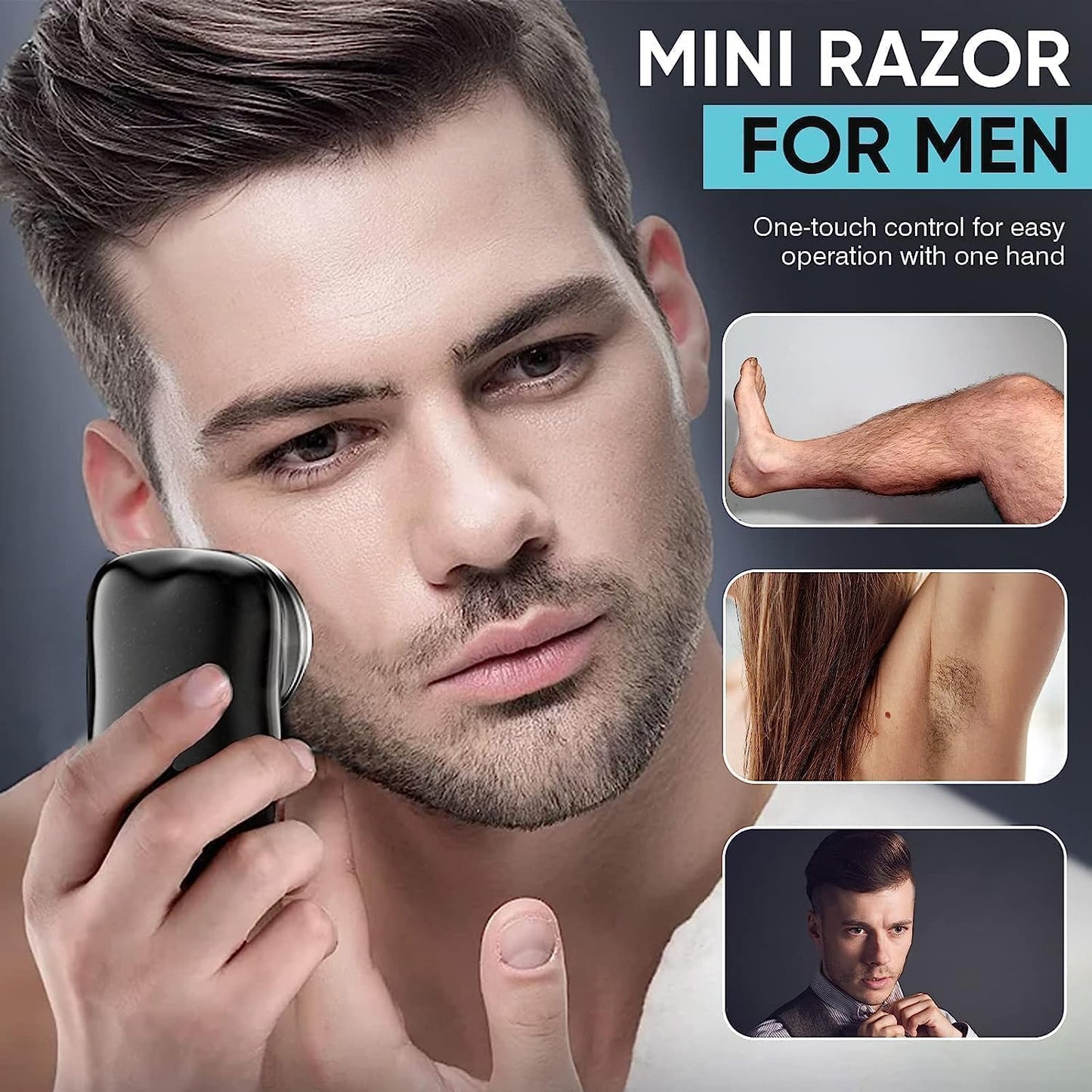 Mini Electric Shaver - Time & Electricity Saver